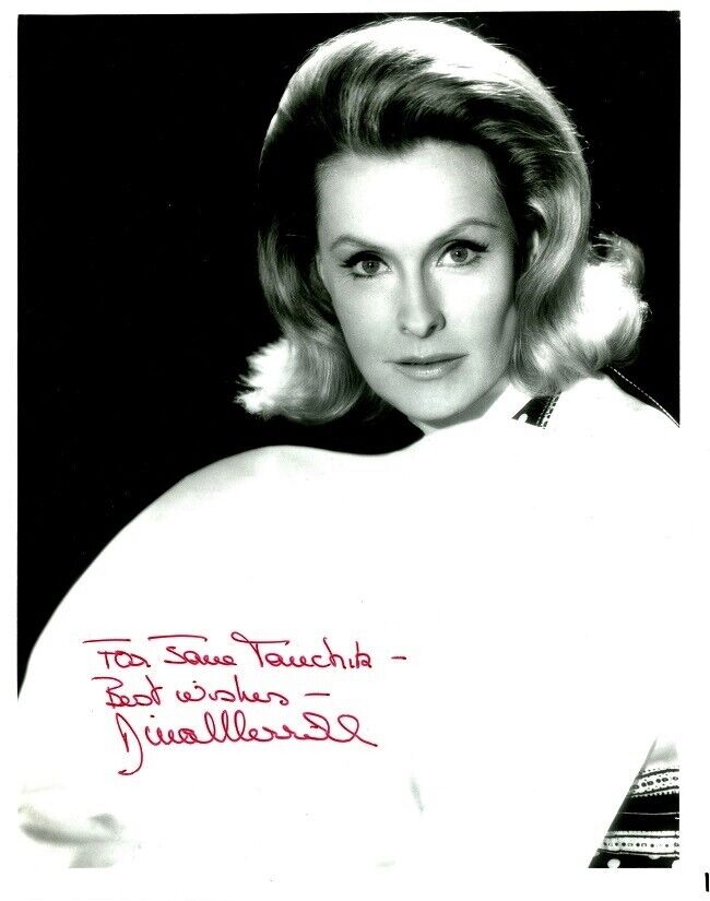 Vintage DINA MERRILL Signed Photo Poster painting