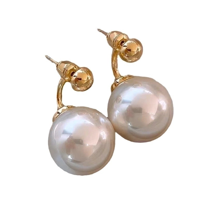 1 Pair Elegant Minimalist Streetwear Flower Bow Knot Plating Inlay Alloy Artificial Pearls Zircon Ear Studs