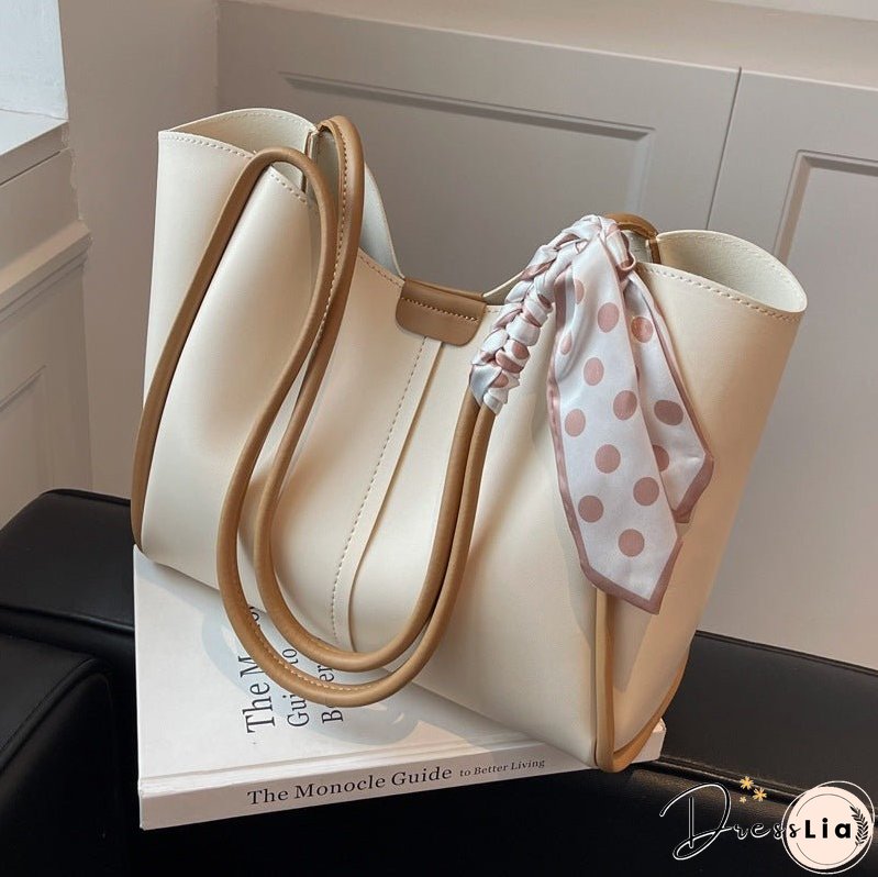 Women's Summer Large Retro Tote Bag