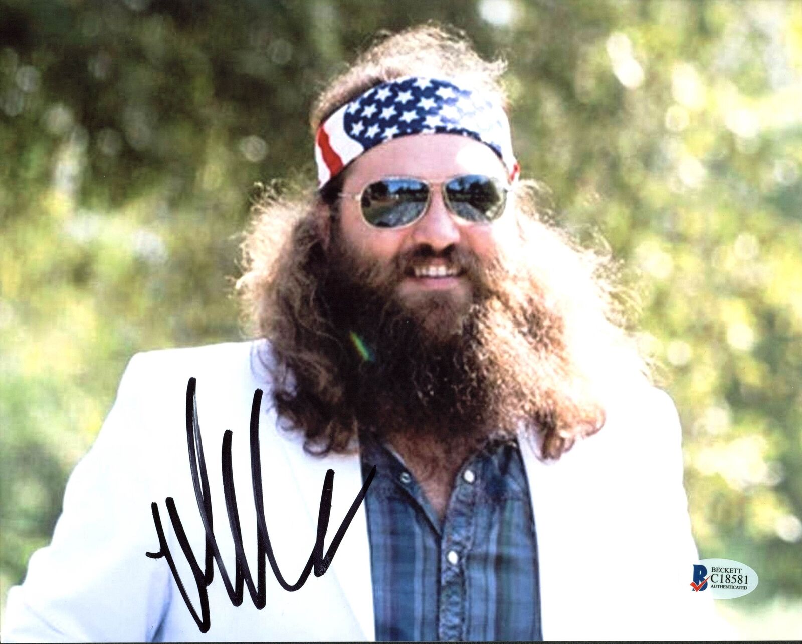 Willie Robertson Duck Dynasty Authentic Signed 8X10 Photo Poster painting BAS #C18581