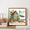 Diamond Painting-DIY Full Round Drill Beach House