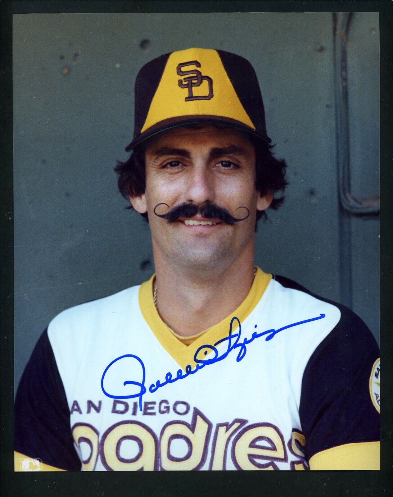 Rollie Fingers Signed Autographed 8 X 10 Photo Poster painting San Diego Padres head & shoulders