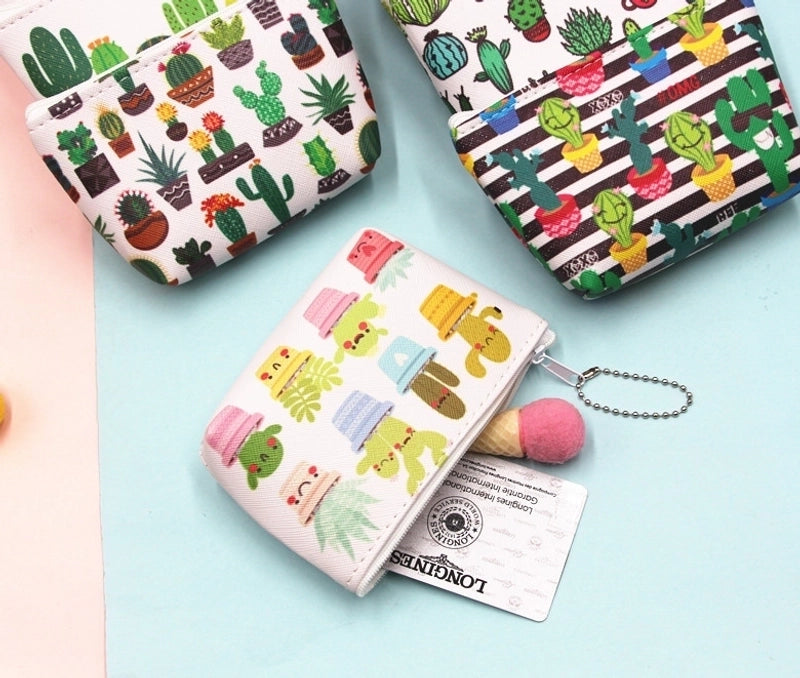 Women’s Pu Leather Zipper Kids Wallets