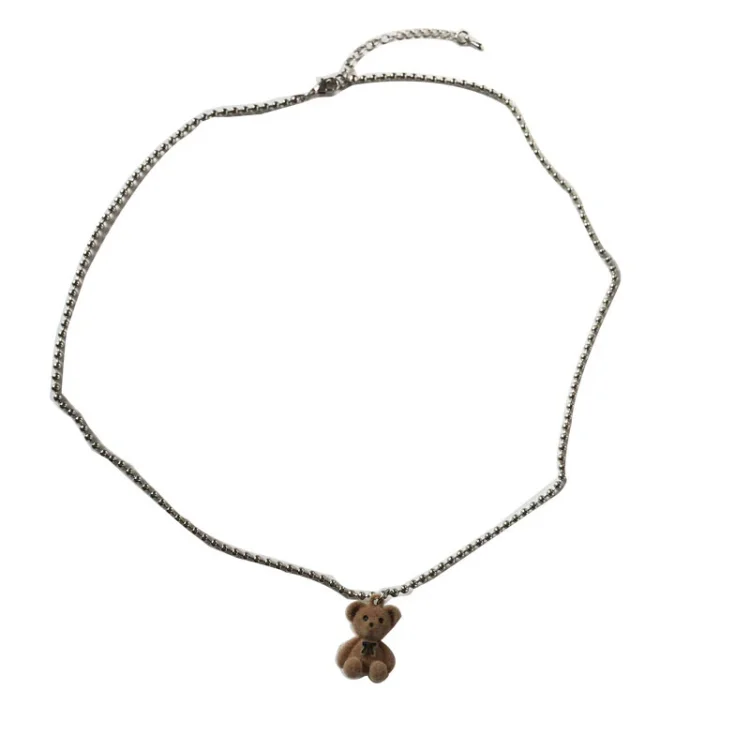 Bear Pendant Necklace