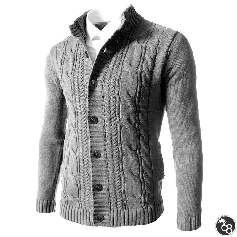 Men's Cardigan Sweater Top | 168DEAL
