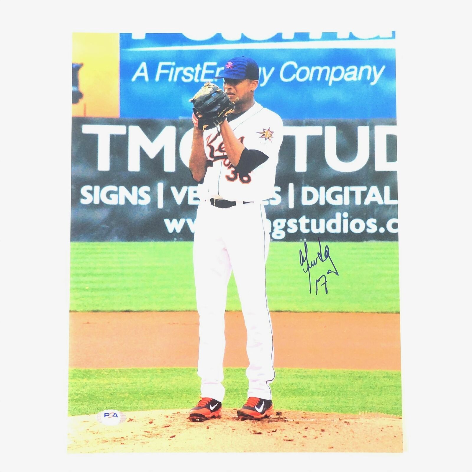 Ariel Miranda signed 11x14 Photo Poster painting PSA/DNA Baltimore Orioles Autographed