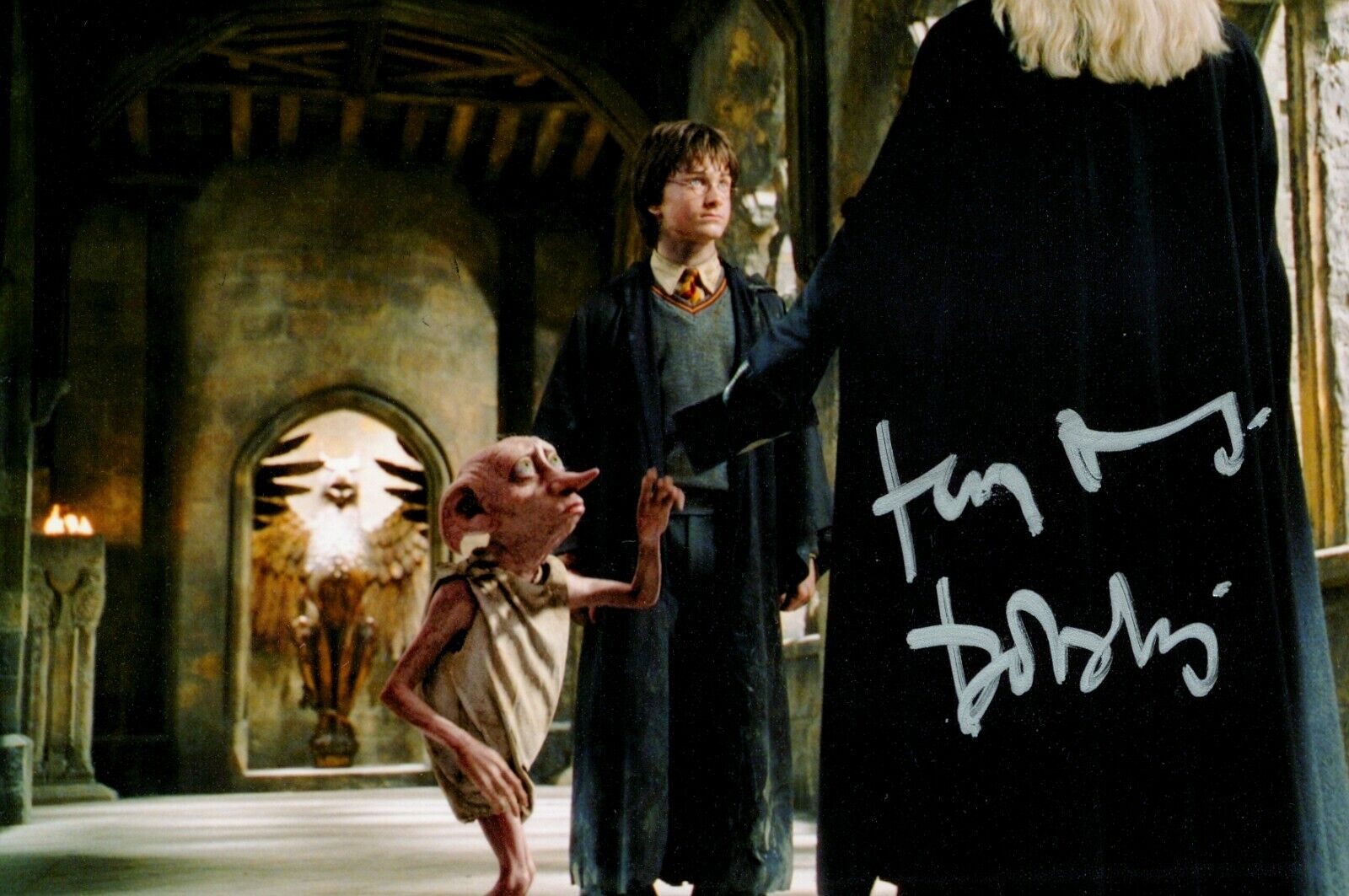 Toby Jones Signed 6x4 Photo Poster painting Harry Potter Dobby Elf Autograph Memorabilia + COA