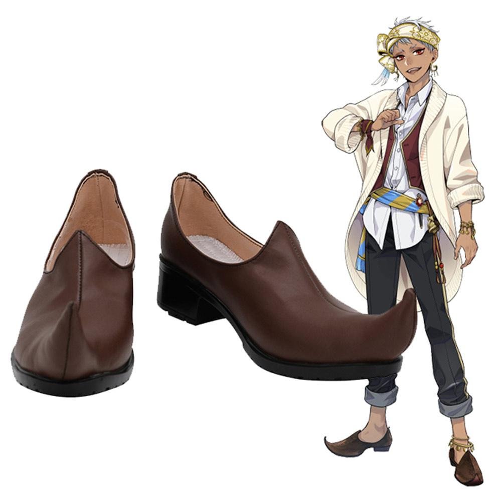 Twisted Wonderland Kalim Al Asim Carnival Cosplay Shoes Halloween Boots