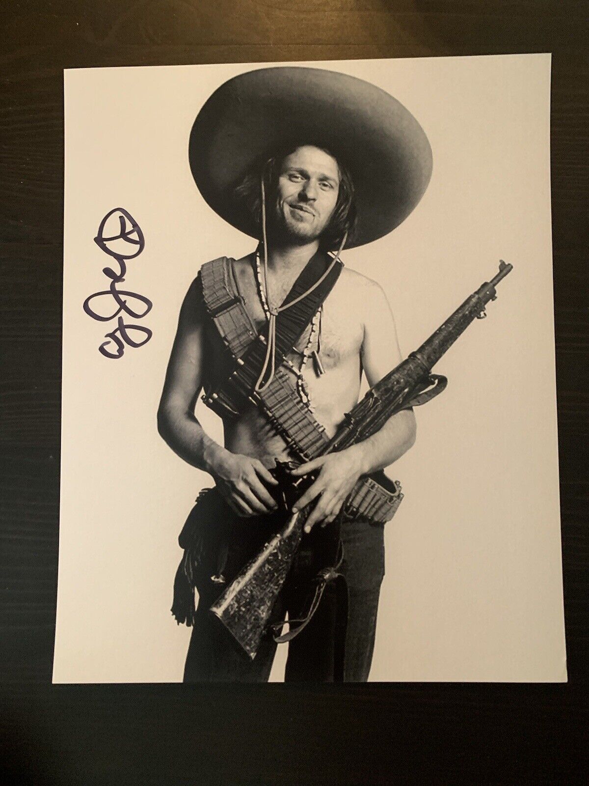 COUNTRY JOE MCDONALD signed 8x10 Photo Poster painting Autographed WOODSTOCK Country Joe & Fish