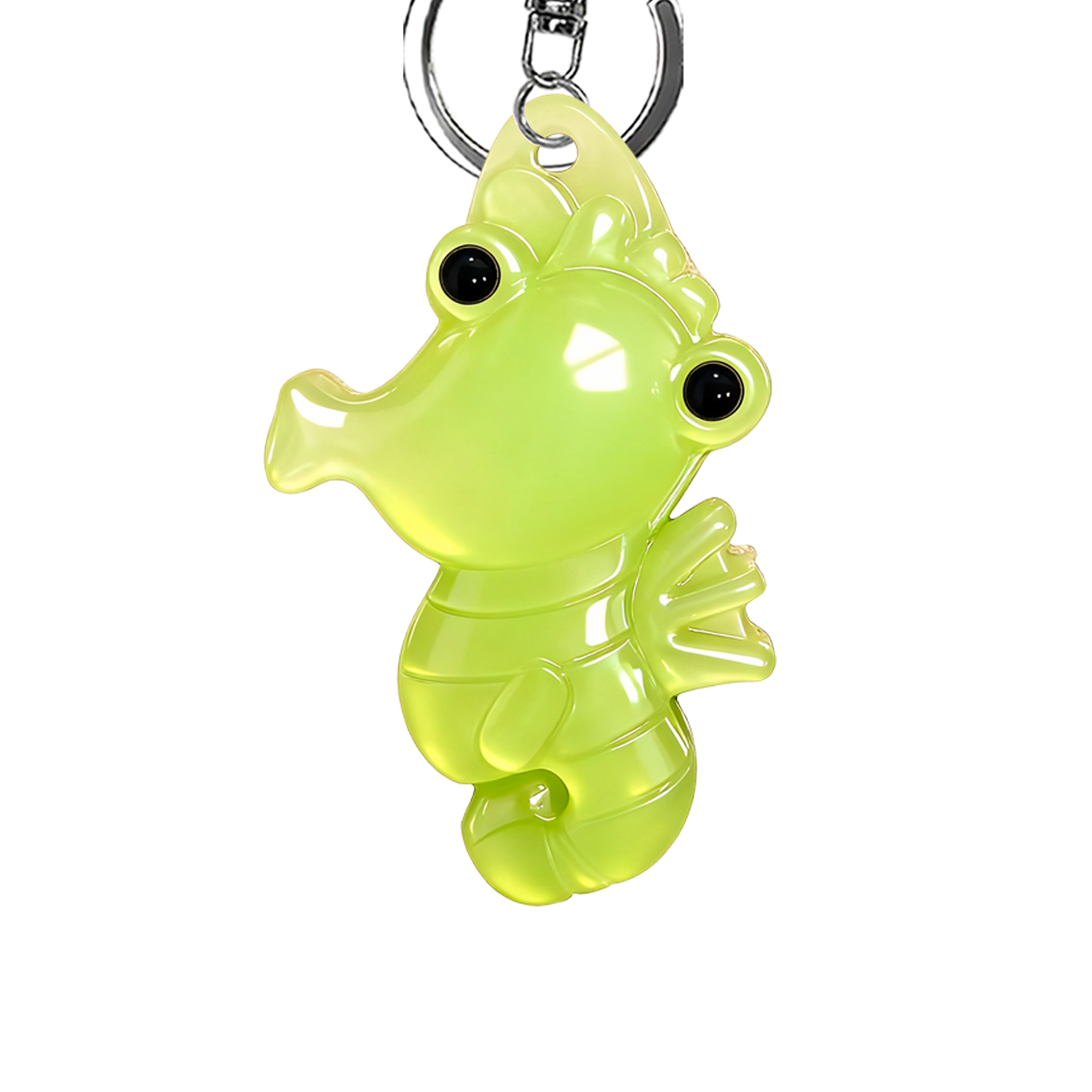 Key Chain Seahorse -Glow In The Dark 
