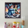 (Multi Style)Disney Characters-Full Embroidery 3 Strands 11CT Stamped Cross Stitch-40*40CM