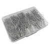 260pcs Fishing Power Clips Stainless Steel Speed Clips for Freshwater Saltwater