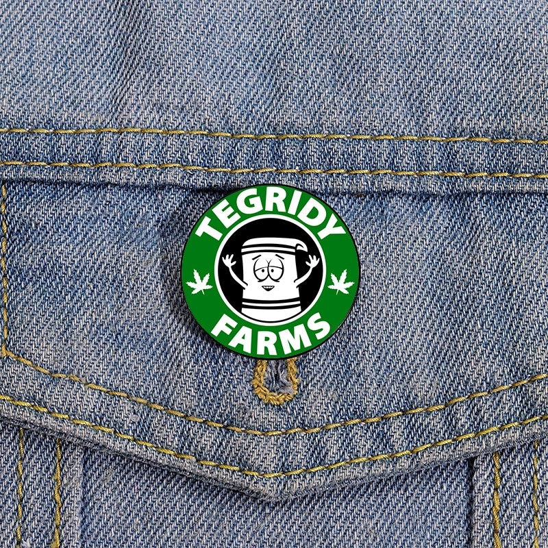 Cartoon Style Pin Cartoon Character Metal Printing Women’S Brooches