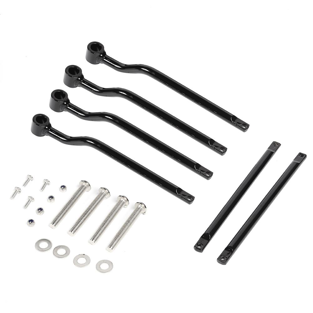 

Universal Motorcycle Saddle Bag Support Bars Mount Bracket for Harley Black, 501 Original