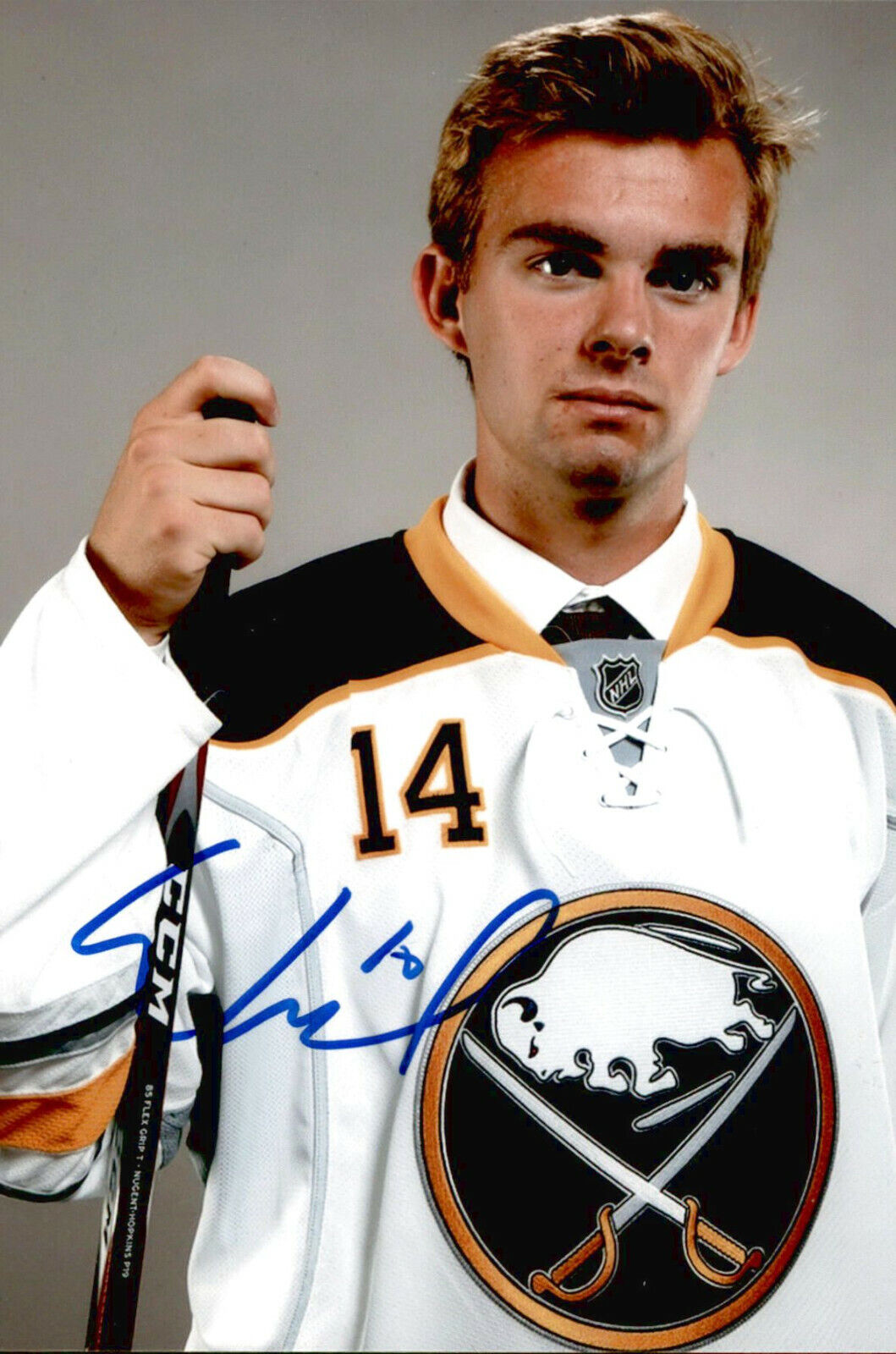 Eric Cornel SIGNED 4x6 Photo Poster painting BUFFALO SABRES