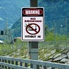 Warning No Smoking Without Me - Metal Tin Signs(8*12Inch/12*16Inch)
