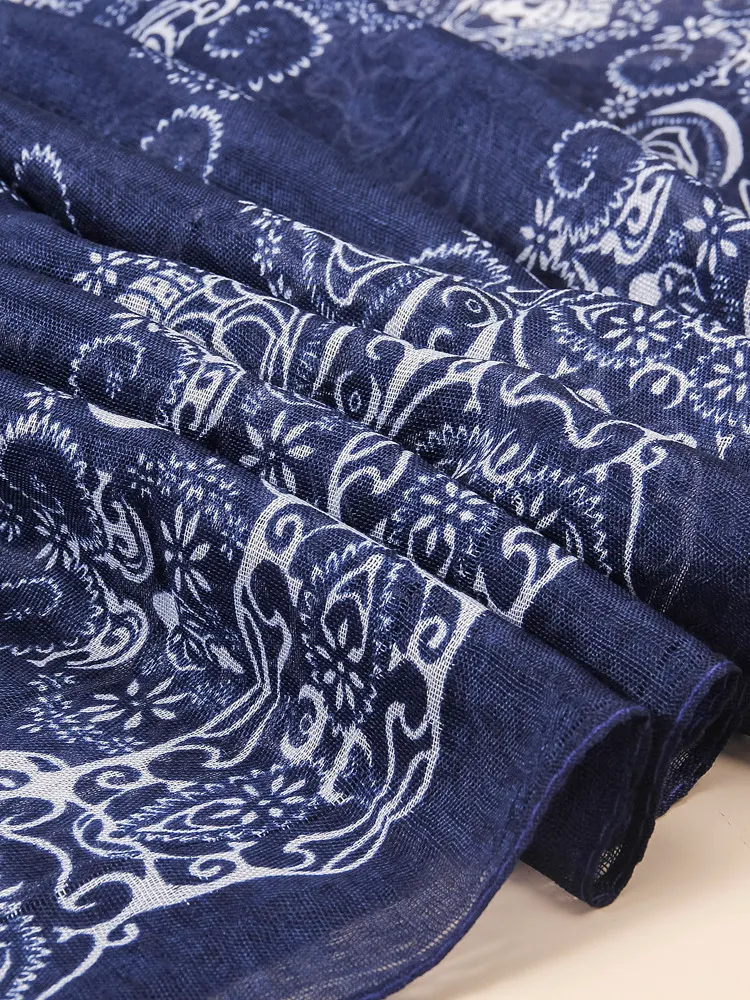 Floral Print Scarf