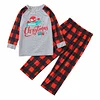 Family Autumn Winter Christmas Printed Home Parent-child Pajamas