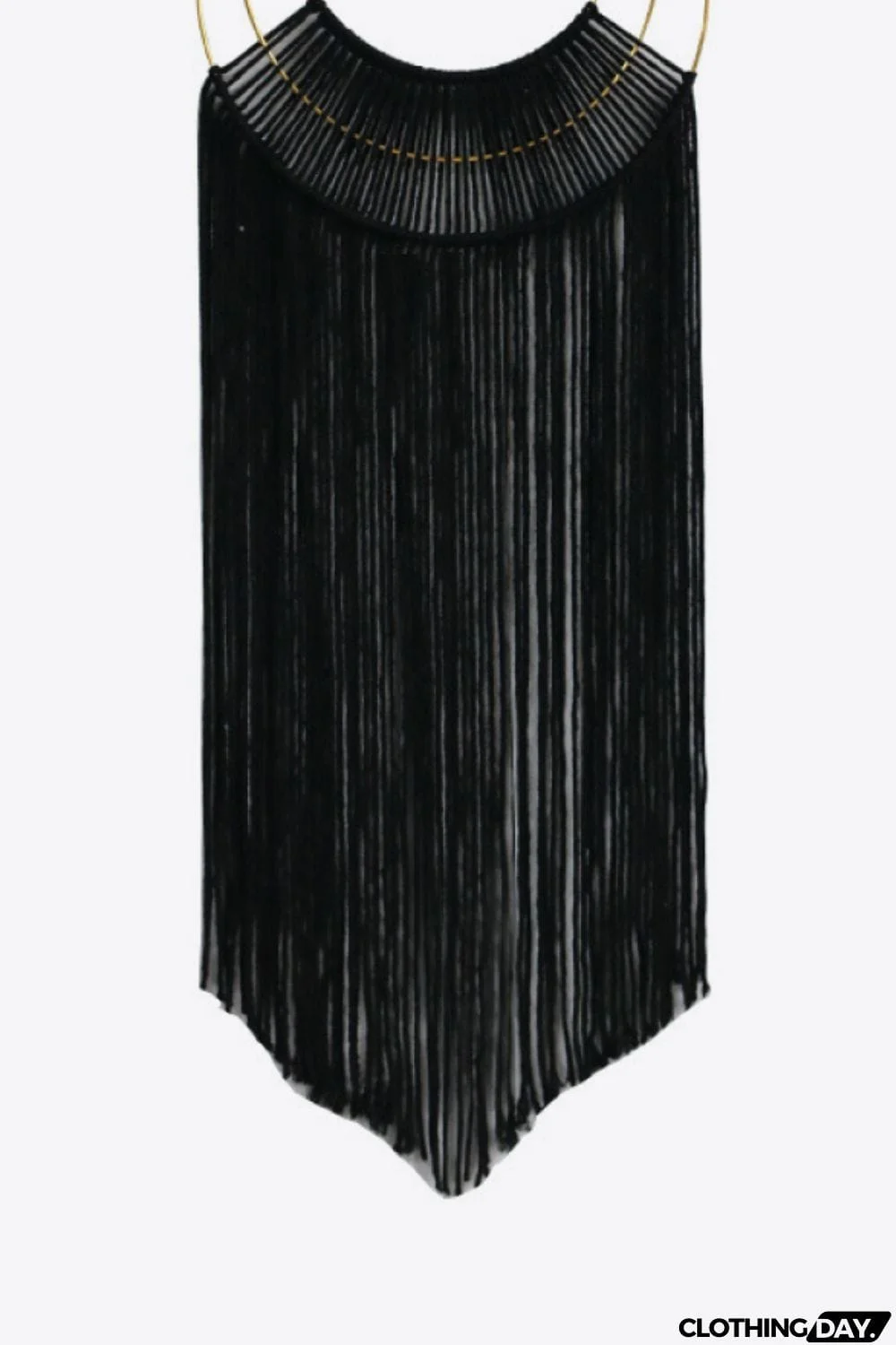 Hoop Fringe Macrame Wall Hanging