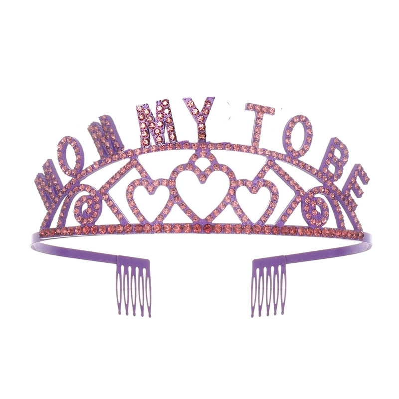 Women’s Elegant Crown Alloy Inlay Rhinestones Crown