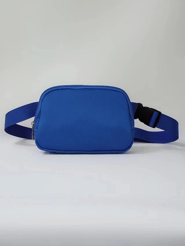 Women’s Streetwear Solid Color Nylon Waist Bags