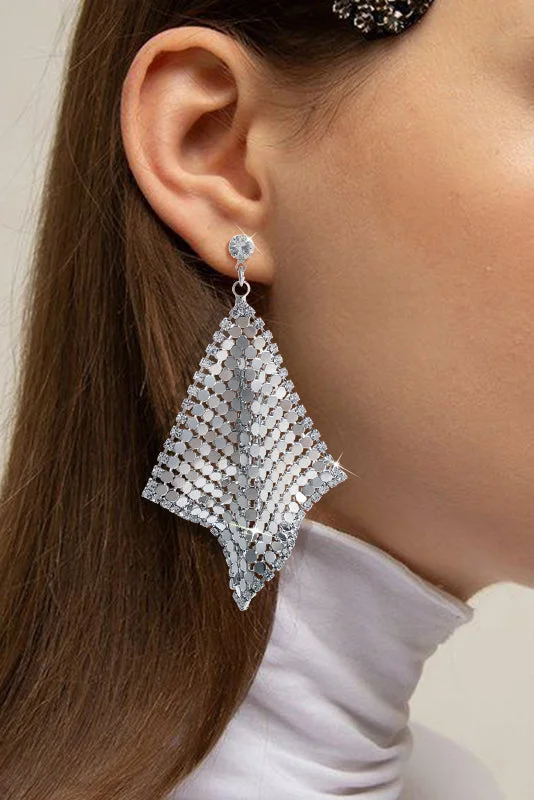 Fashion Sequin Rhinestone Earrings
