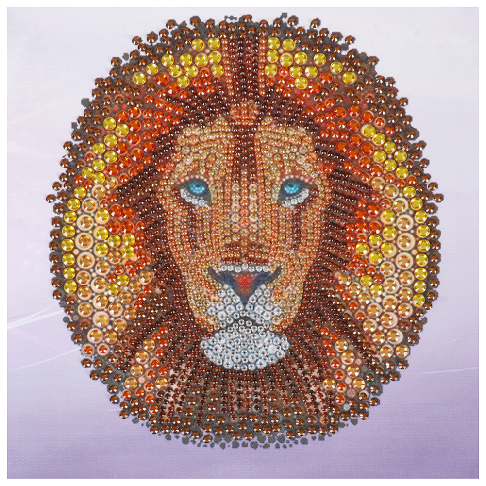 

Lion Head - Special Shaped Diamond Painting - 30*30CM, 501 Original