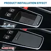 Center Console Slide Roller Cup Holder Blind Cover for Peugeot 508 2011-2018