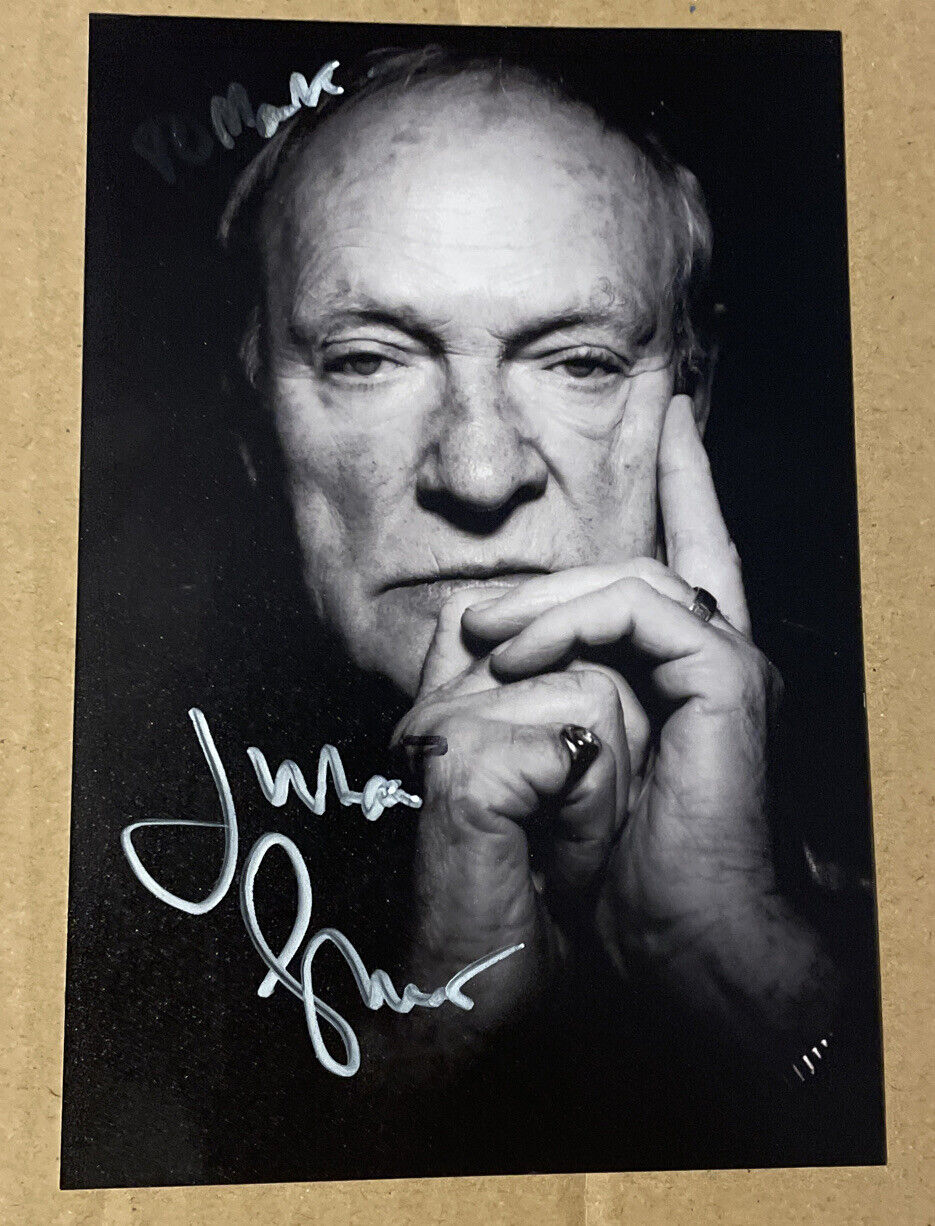 Julian Glover HAND SIGNED 6x4 Photo Poster painting Autograph James Bond Harry Potter (Damaged)