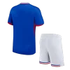 France Home Kids Soccer Jerseys Kit EURO 2024