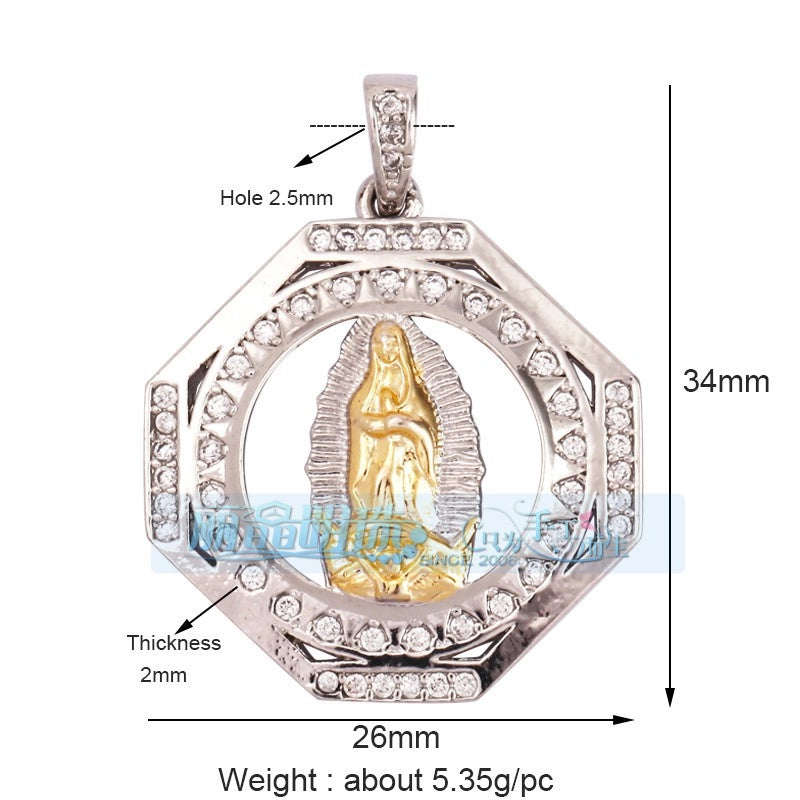 1 Piece 17*24mm 20 * 23mm Copper Human Pendant Jewelry Accessories