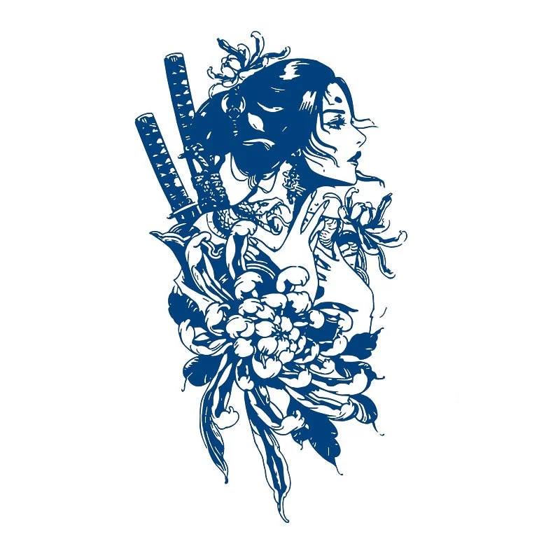 GH1-50 Herbal Juice Tattoo Sticker Semi-permanent Men and Women Long-lasting Waterproof Sweat Plant Juice Tattoo Sticker