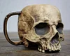 Gothic Coffee Cup Mug Skull Head Personality Creative Bloody Horror Zombie Head Simulation Bleeding 3d Resin