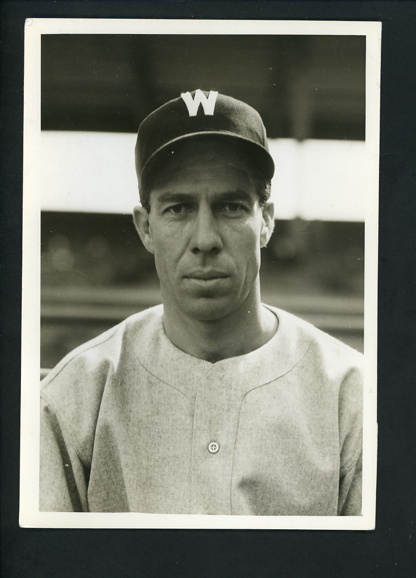 Lyn Lary circa 1935 Press Original Photo Poster painting Washington Senators