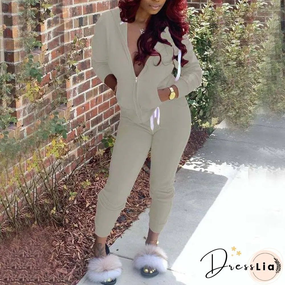 Autumn Tracksuit Women Sets Sweat Suits Ladies Winter Two Piece Outfits Female Joggers