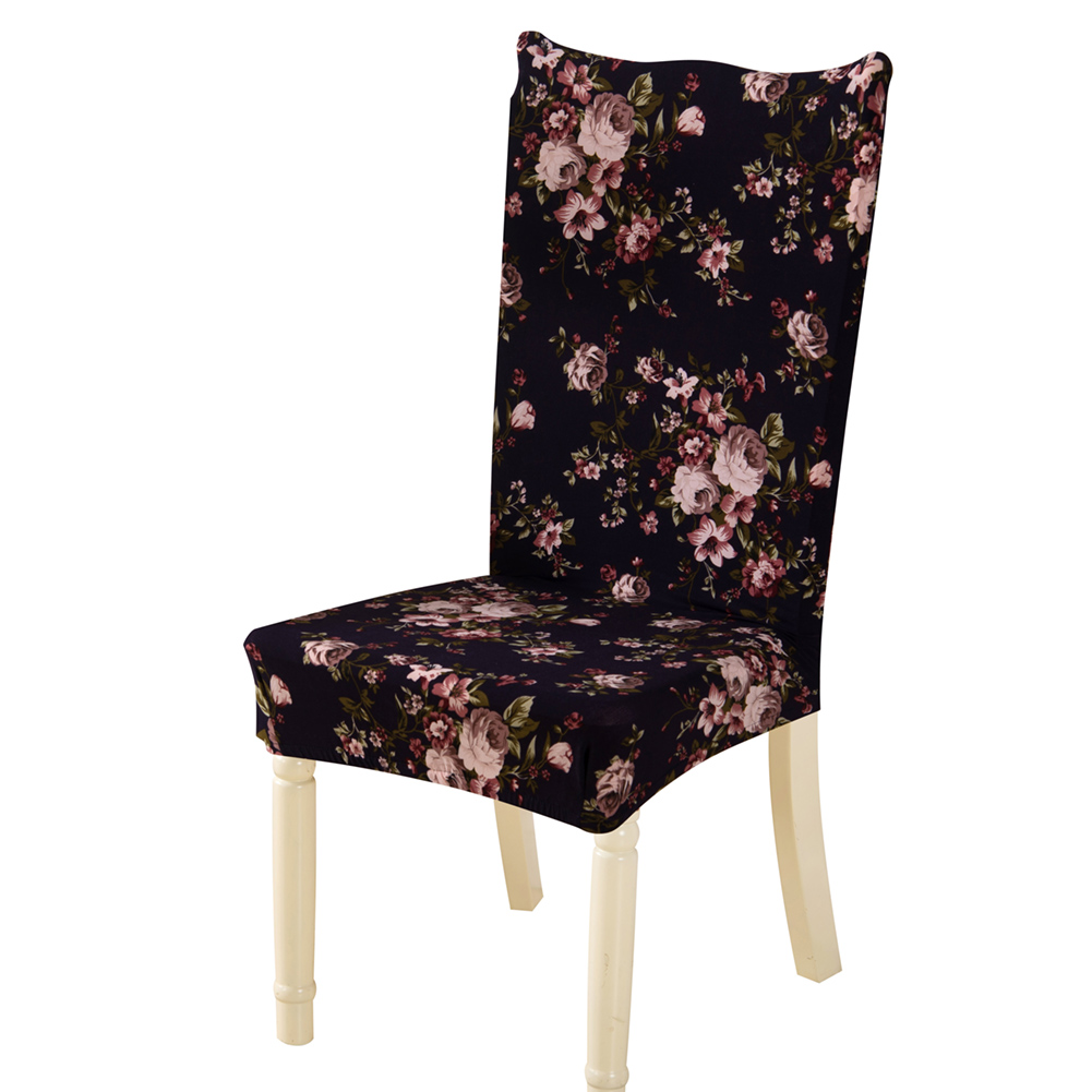 

Removable Conjoined Stretchy Elastic Floral Home Stool Chair Seat Cover, 5#, 501 Original