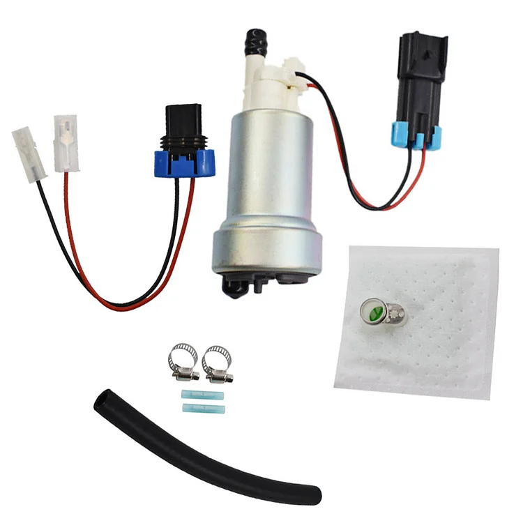 Silscvtt Fuel Pump F90000267 Racing with Install Kit Replacement for Universal 450LPH E85 1992-2000 Honda Civic