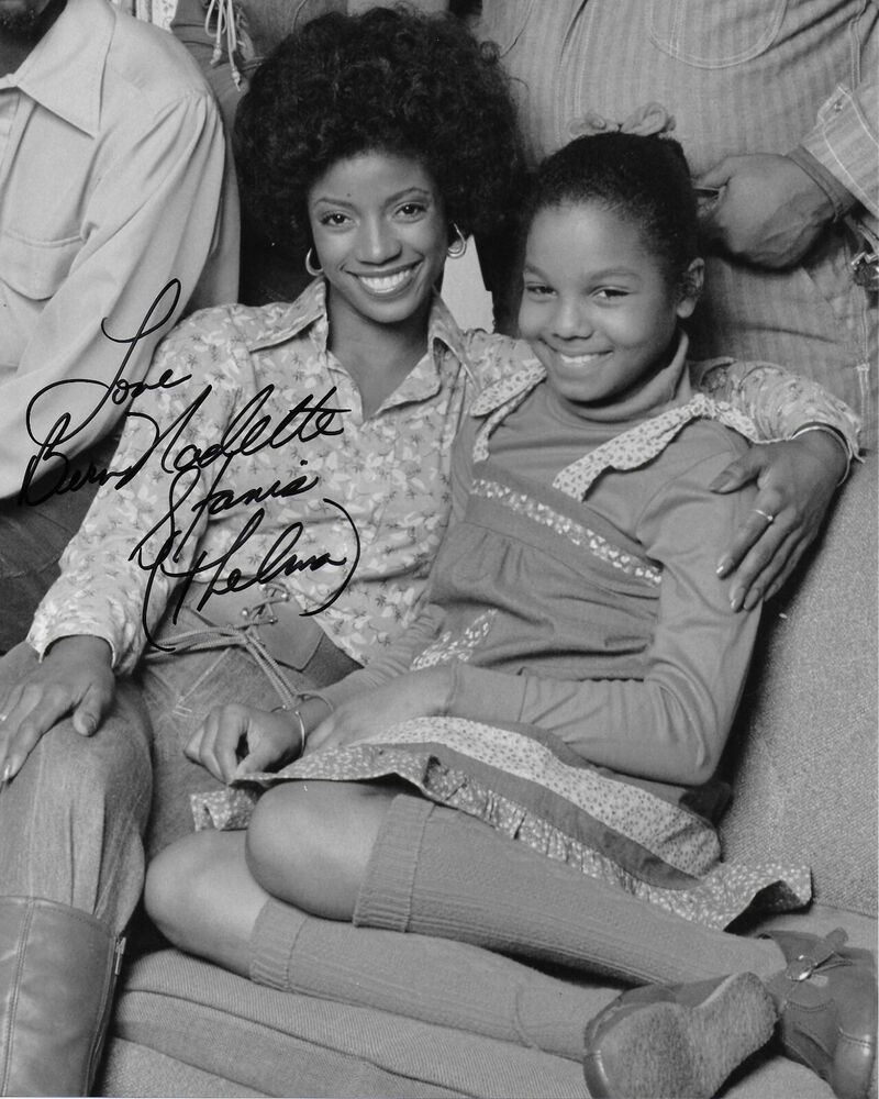 BernNadette Stanis Good Times Original Autographed 8X10 Photo Poster painting #8