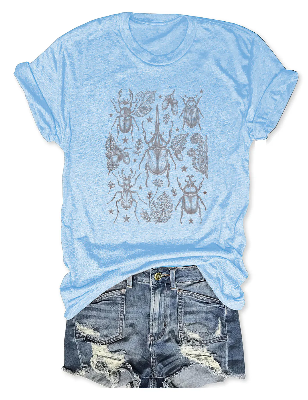 Beetle Insect Nature Bug Lover T-shirt
