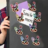 8Pcs Diamond Painting Rooster Fridge Magnet for DIY Art Crafts