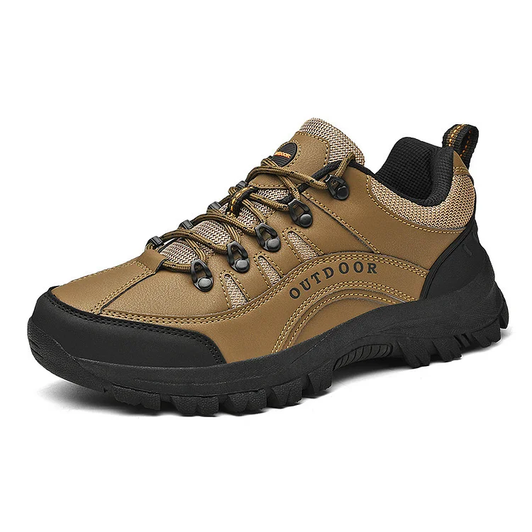 Outdoor Men's Breathable Mountaineering Hiking Non-Slip Sneakers  Stunahome.com