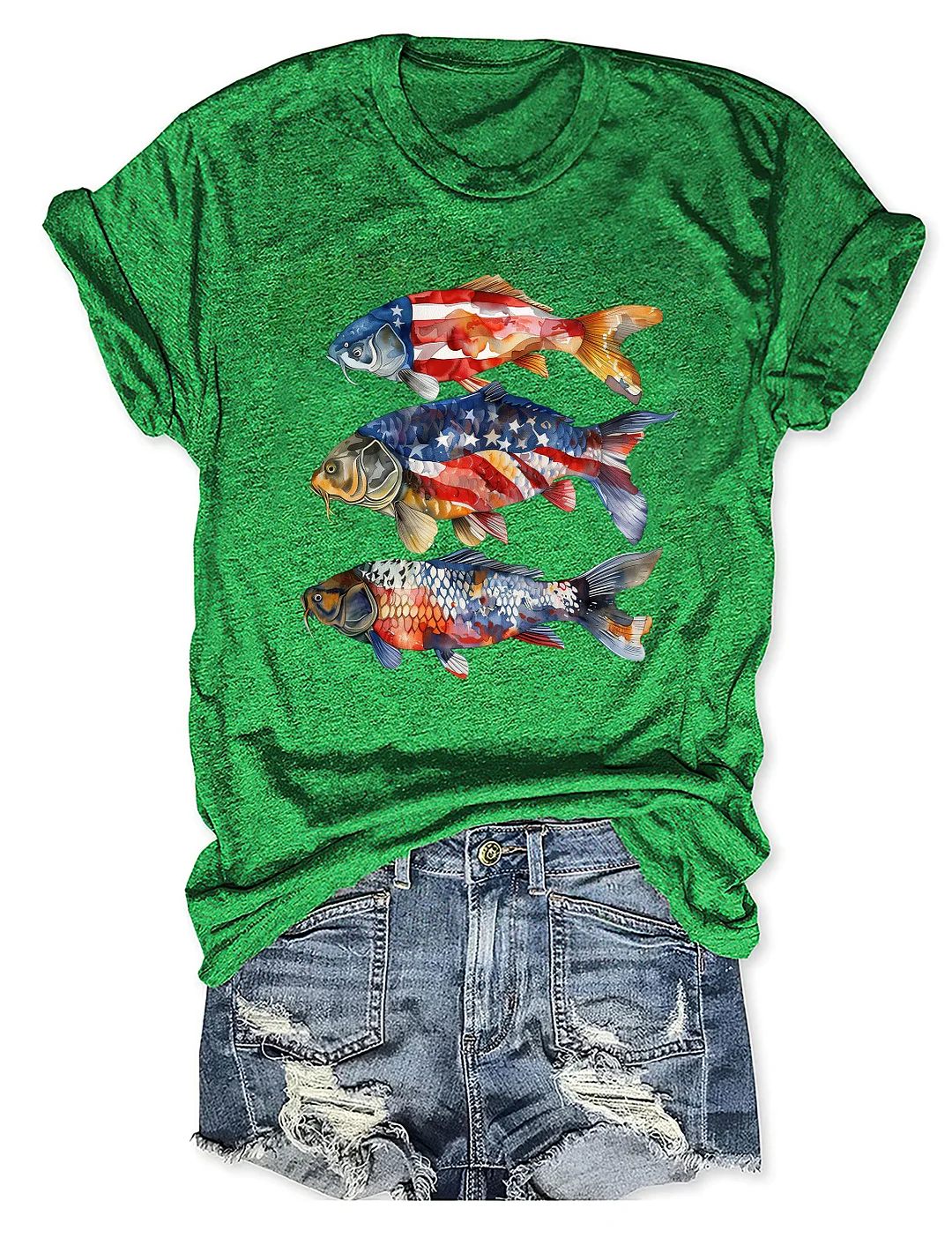 America Fish T-shirt