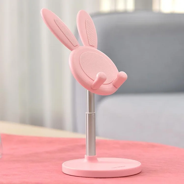 Pink/Green/White Kawaii Bunny Rabbit Ears Ajustable Phone Holder SP16335