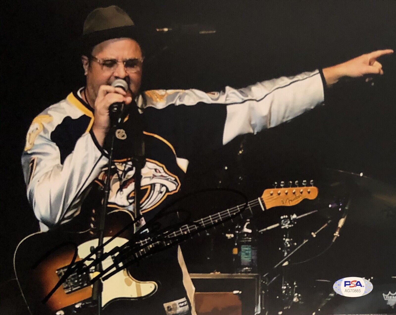 Vince Gill Signed Autographed When I Call Your Name 8x10 Photo Poster painting Country Psa/Dna