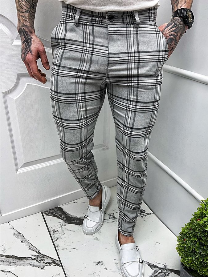 Men's Casual Stripe Pants