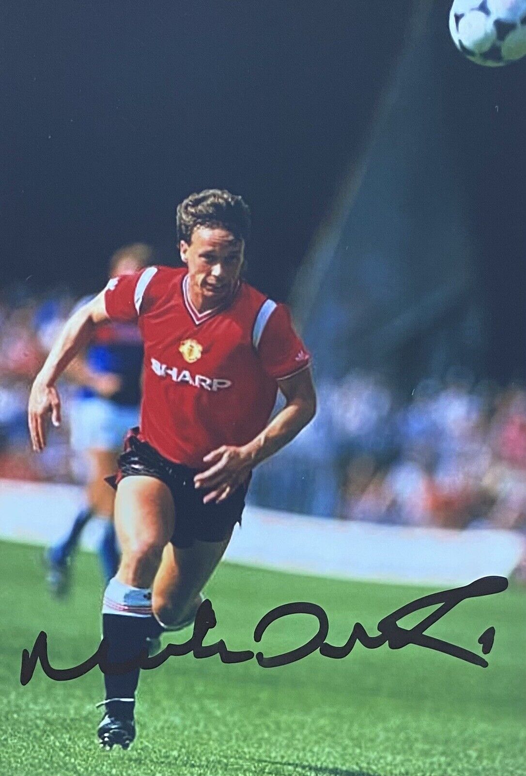 Mike Duxbury Genuine Hand Signed Manchester United 6X4 Photo Poster painting 2