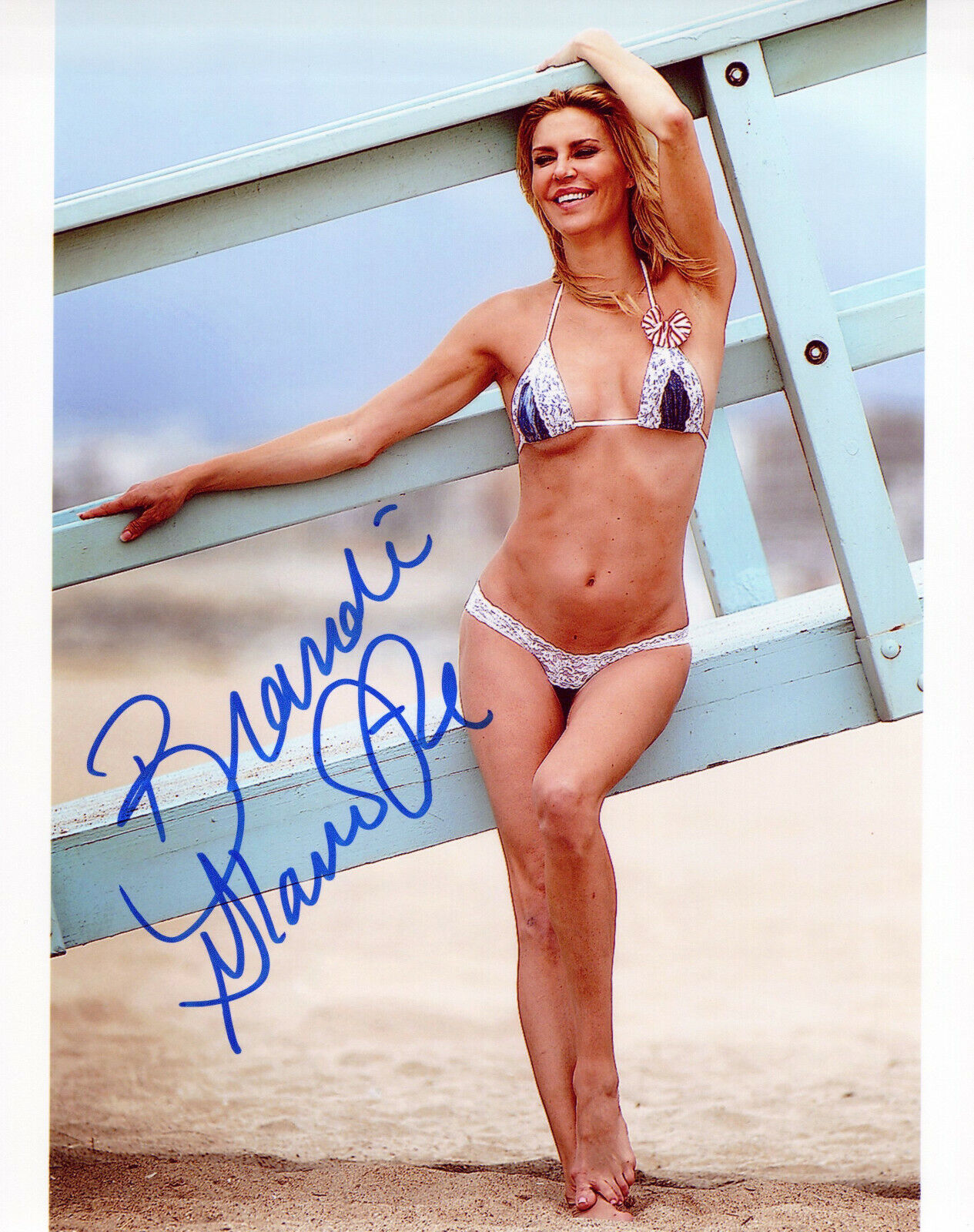 Brandi Glanville glamour shot autographed Photo Poster painting signed 8x10 #5