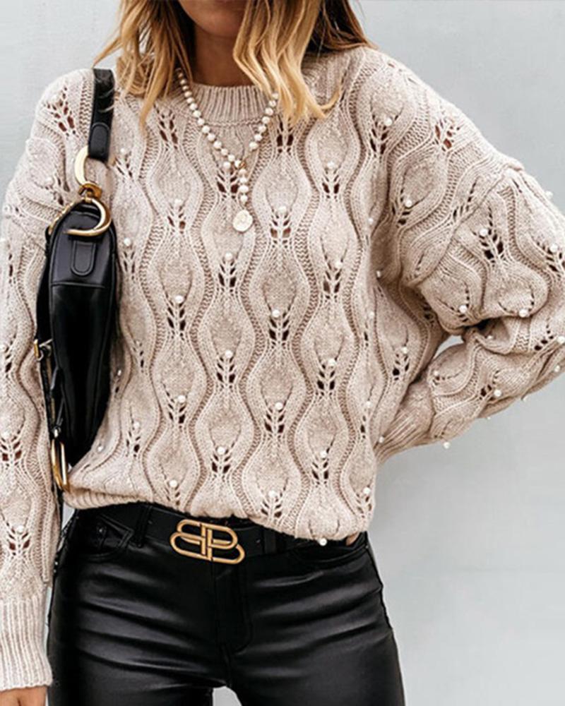 Pearl Knit Sweater