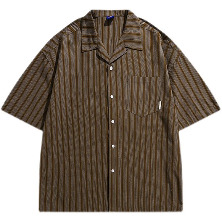 Man Summer T Shirt Stripes