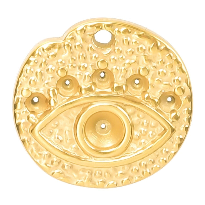 1 Piece 304 Stainless Steel Solid Color Pendant